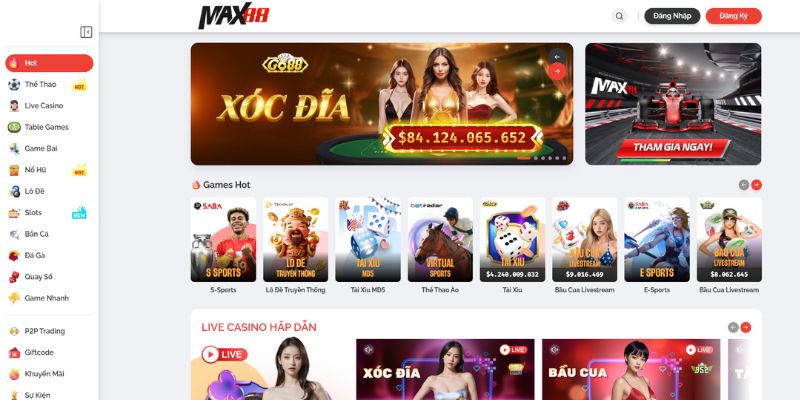 Giới thiệu tổng quan về nhà cái MAX88